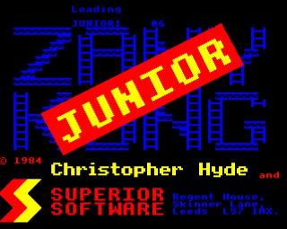 Screenshot Thumbnail / Media File 1 for Zany Kong Junior (1984)(Superior Software) [UEF]